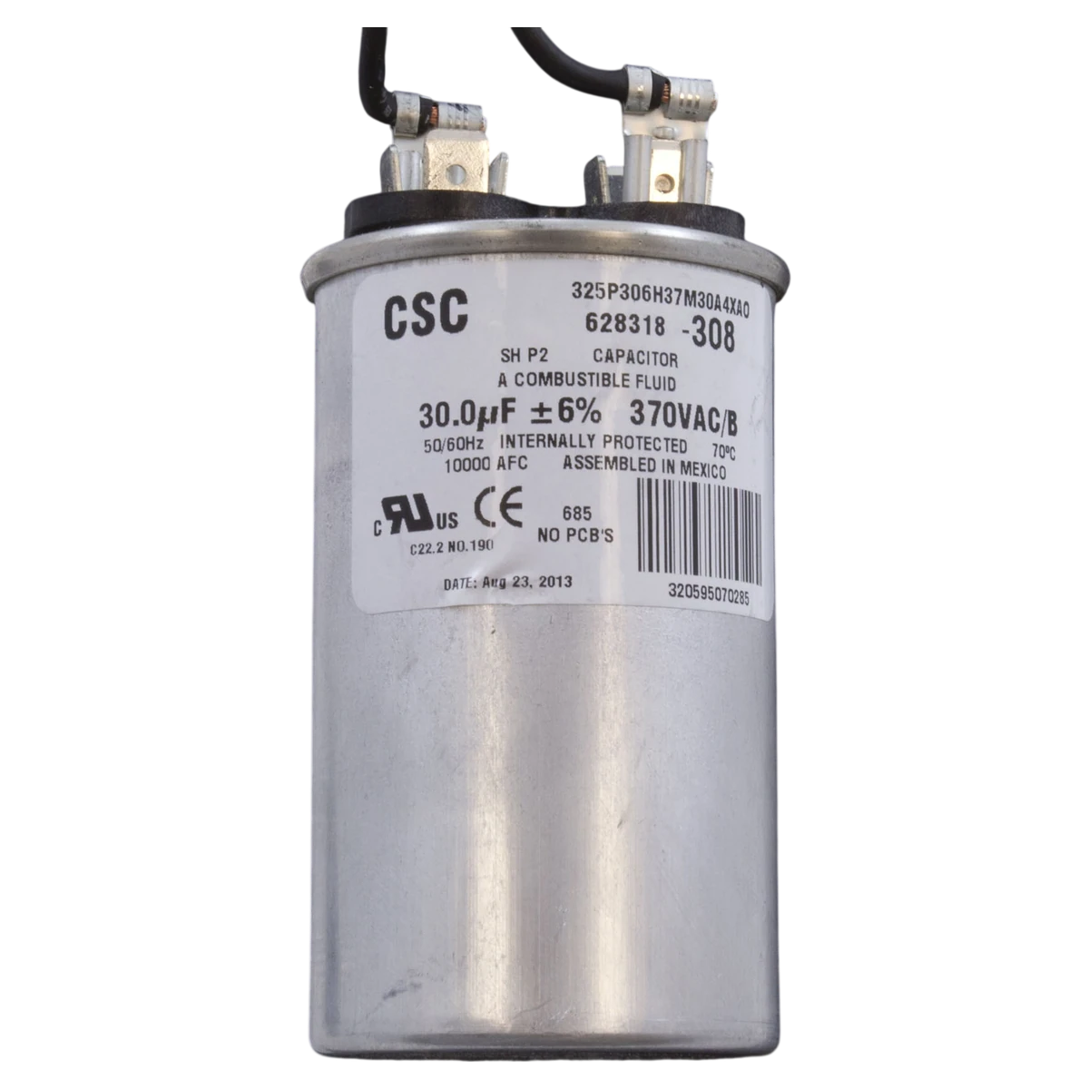 Century 1.5HP Full-Rate Pool Pump Motor (B2858) — product label