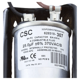 Century Pump Motor 1HP 2-Speed Y56J Frame (B2975) — product label