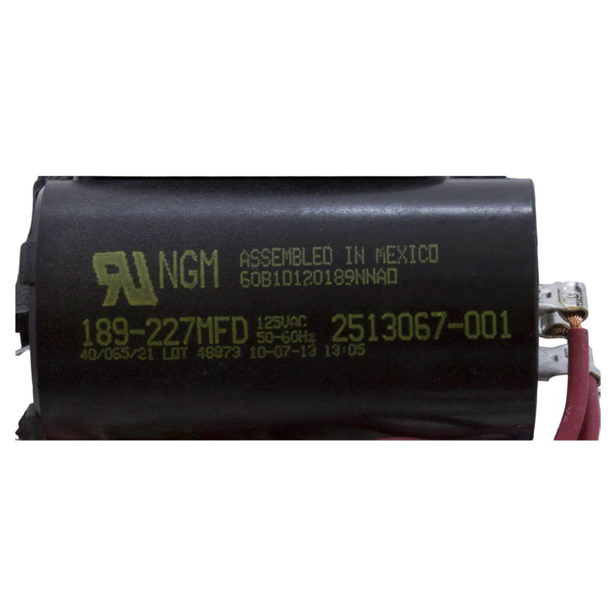Century 1.5 HP 2-Speed 56Y Pump Motor (B2983) — product label