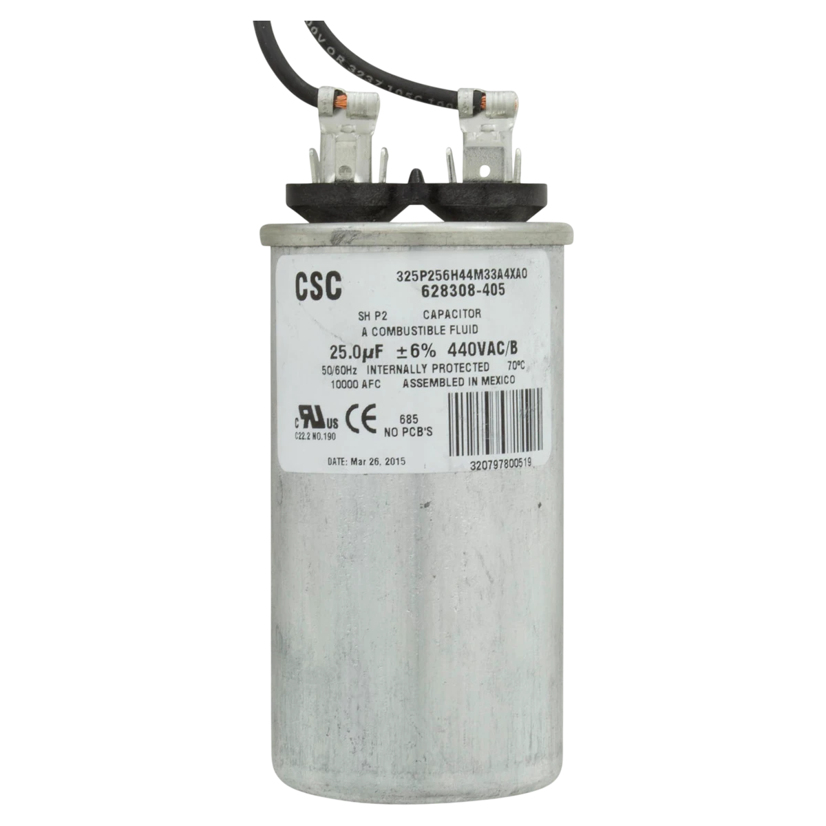 Century Letro LA01N Booster Pump Motor (B668) — product label