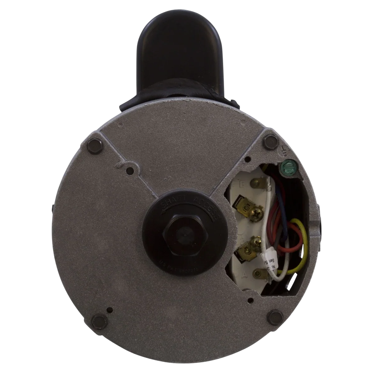 Century 1.5 HP 56J Pool Pump Motor (B796) — wires view