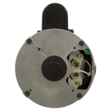Century 2 HP Motor C-Face 56J Threaded Shaft (B809) — back view