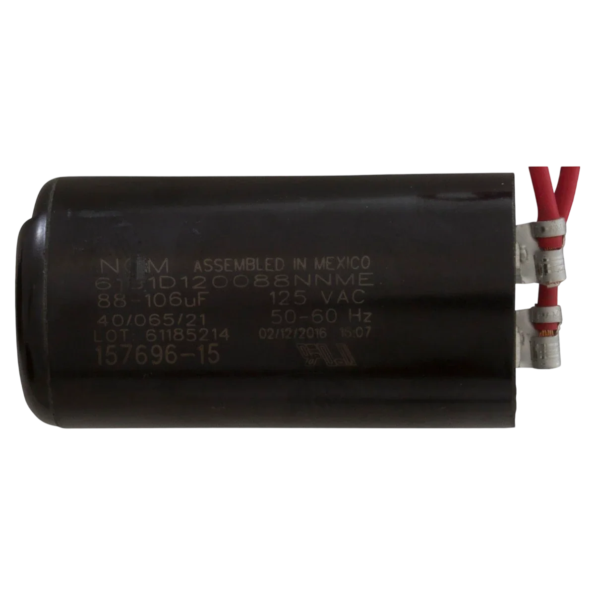 Century 48Y Thru-Bolt 2HP Pump Motor (BN40SS) — product label