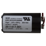 Century 2HP 230V 2-Speed 48Y Motor (BN61) — product label