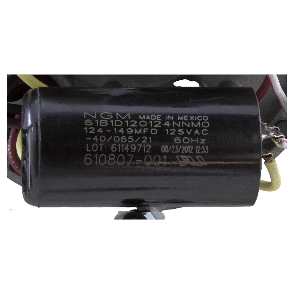 Century 1 HP 56J Threaded Pool Motor (CT1102) — product label
