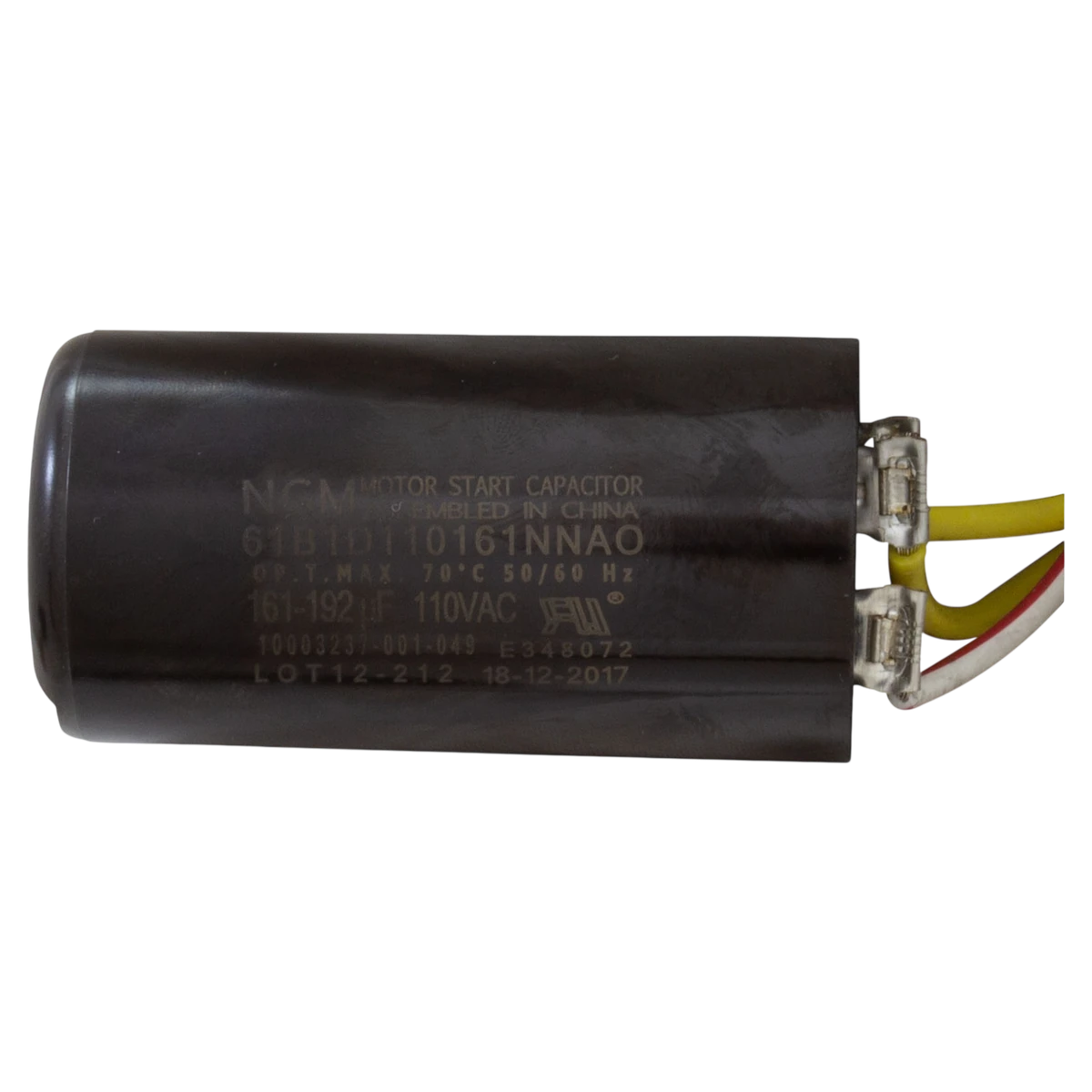 Century Centurion Pro Square Flange Motor (HSQ165) — product label