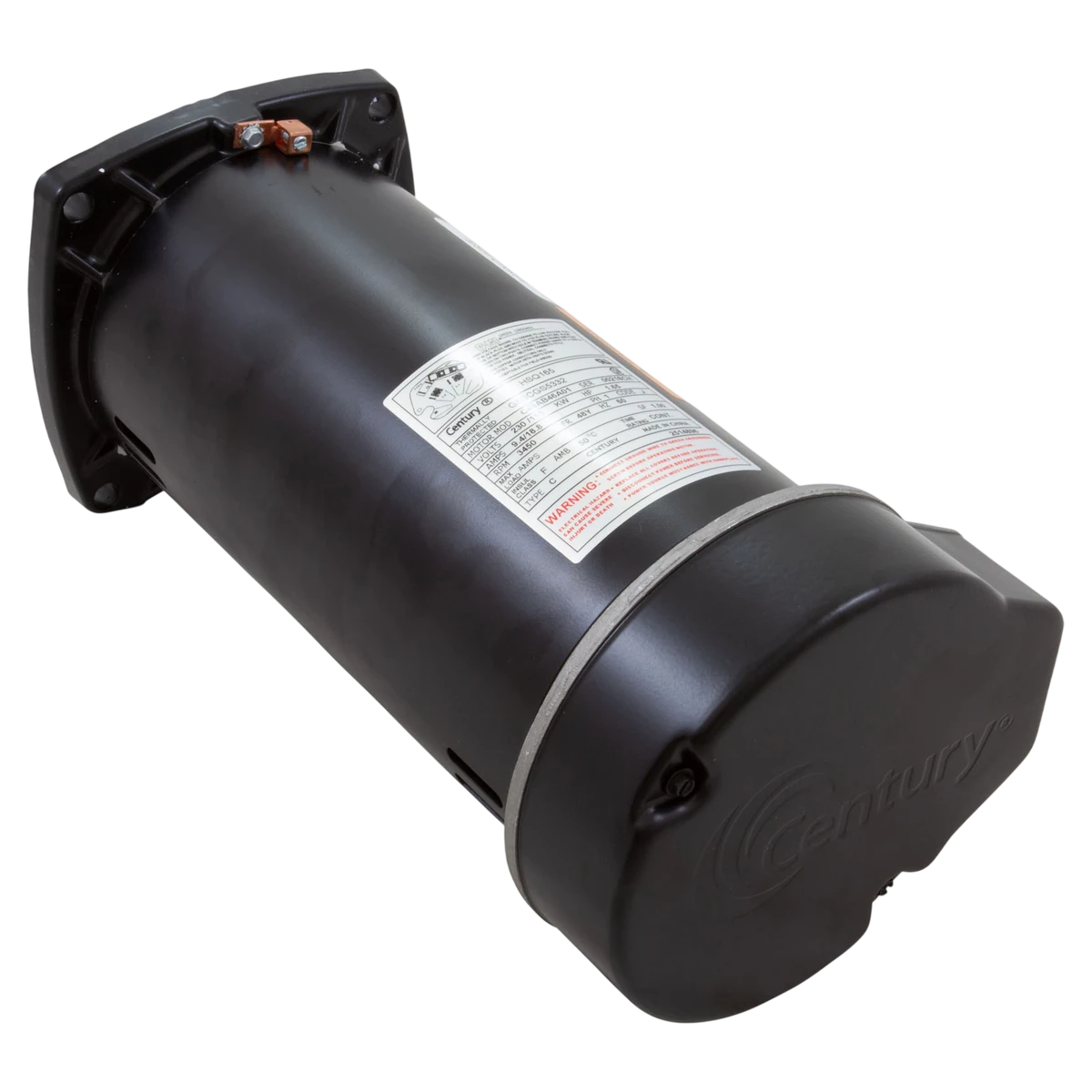 Century Centurion Pro Square Flange Motor (HSQ165) — reverse view