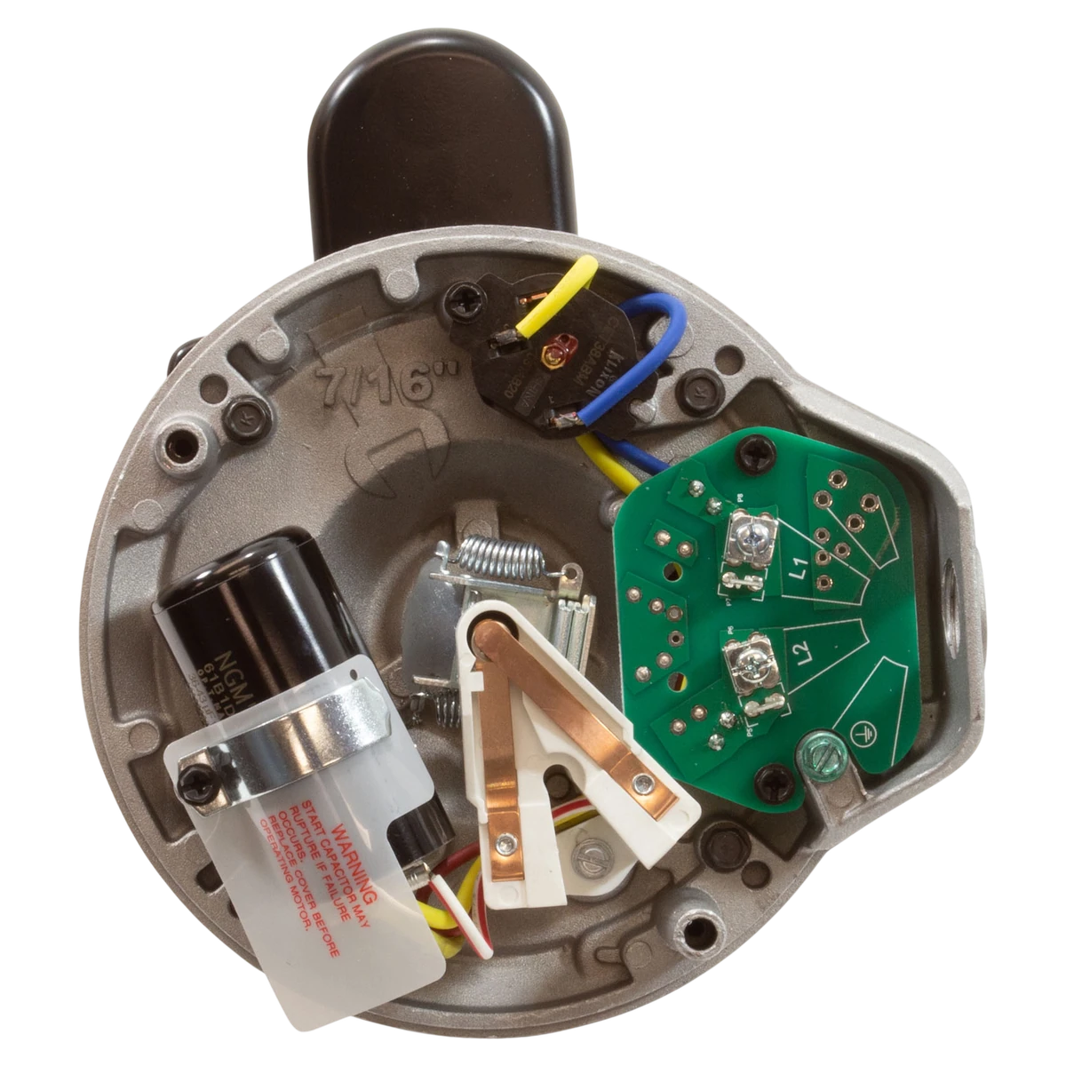 Century Centurion PRO Motor 2.20 THP 48Y (HSQ220) — shaft reverse view