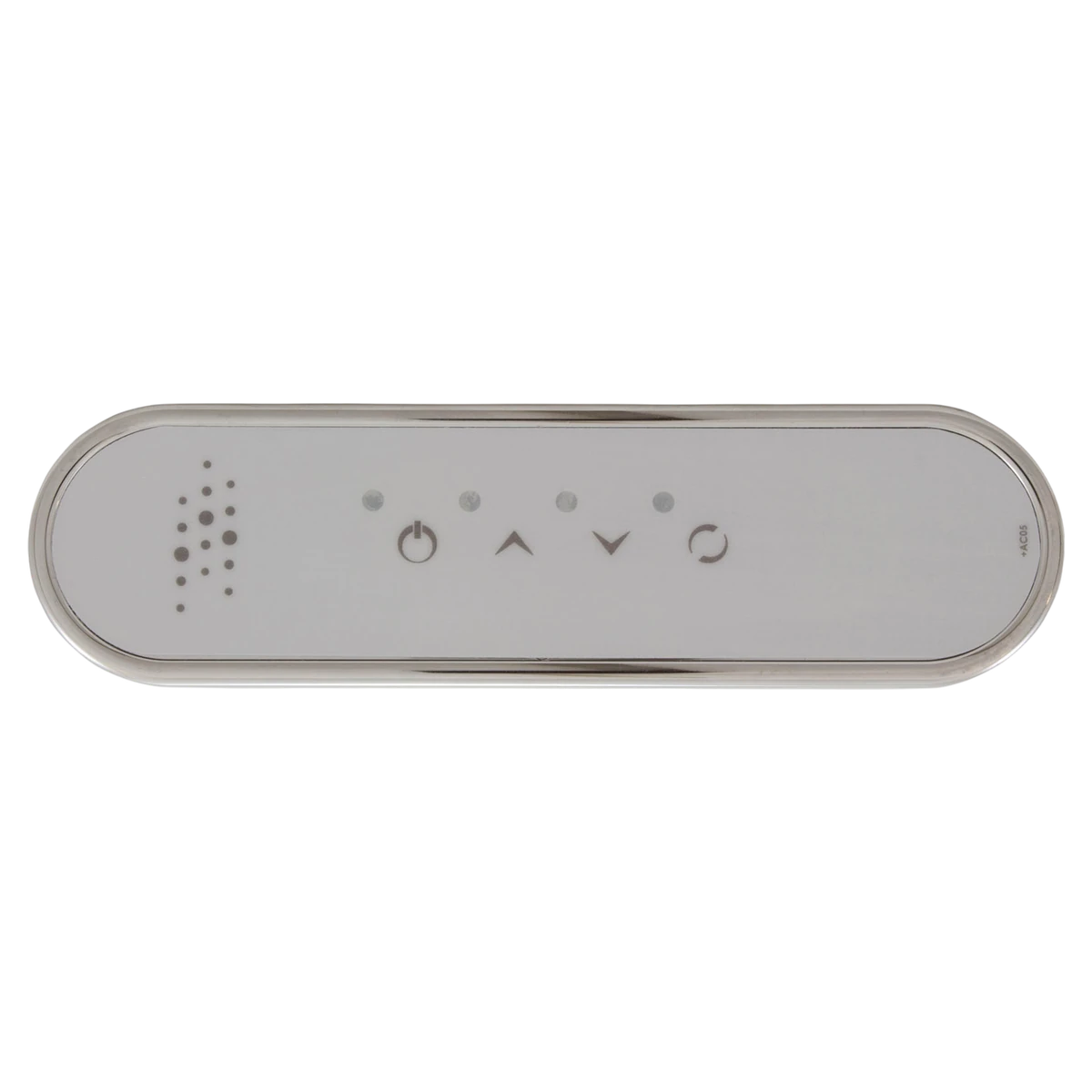 CG Air Systems Classic LED Topside Control Chrome (CG+/SENSOR-A-CP) — straight on view