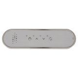 CG Air Systems Classic LED Topside Control Chrome (CG+/SENSOR-A-CP) — straight on view