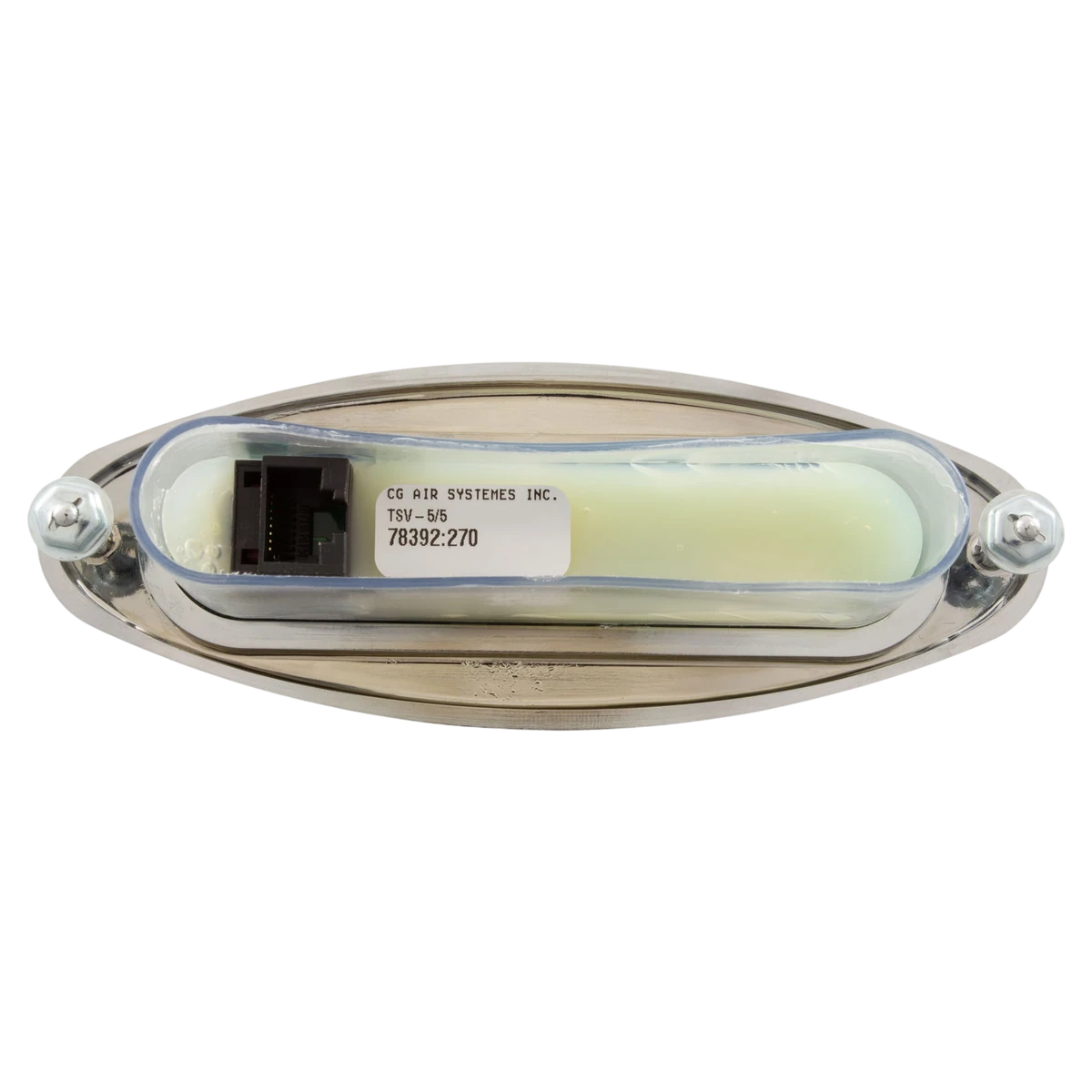 CG Air Systems Classic LED Oval-L Topside Control (CG+/SENSOR-LCP) — bottom view
