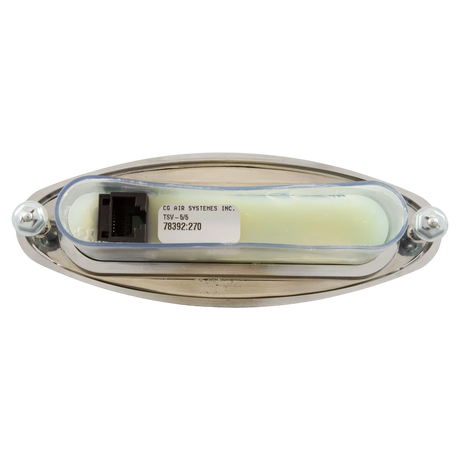 CG Air Systems Classic LED Oval-L Topside Control (CG+/SENSOR-LCP) — bottom view
