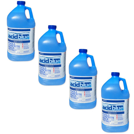 4 gallons of Champion acid blue buffered muriatc acid replacement