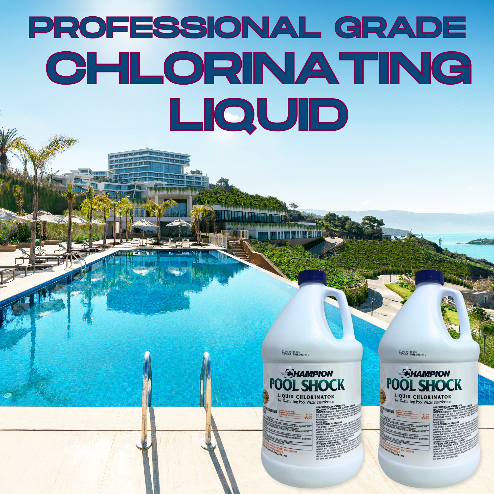 Champion Pool Shock Liquid Chlorine - Thumbnail 4