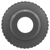 CMP Directional Flow Outlet Eyeball (25552-301-000) — front view