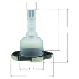 Custom Molded Products Typhoon 300 Crown Internal Jet (23436-032-700) — dimensions