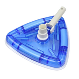 Deluxe Clear Triangular Weighted Vac Head w/Swivel