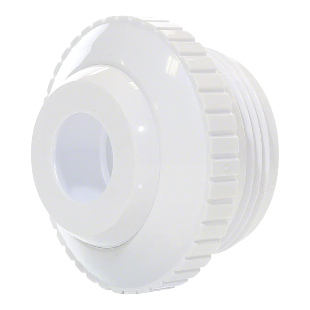 Directional Eyeball Inlet Fitting - 1-1/2 Inch MIP - 1/2 Inch Opening - White - EZ Pools