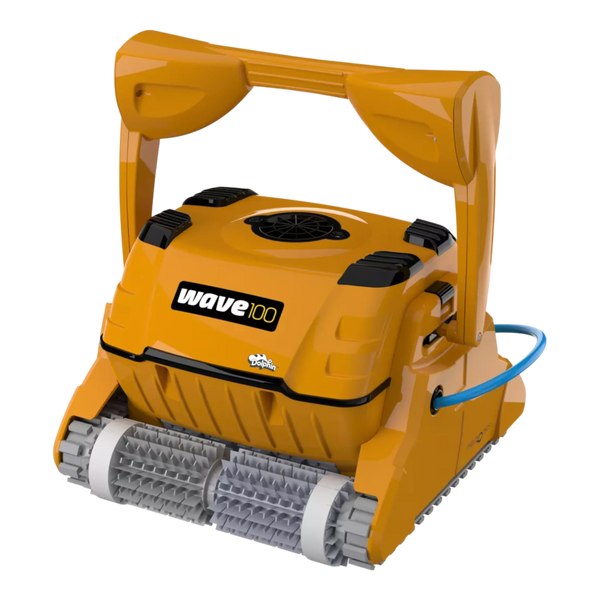 Dolphin Wave 100 Robotic Pool Cleaner w/ Caddy | 98 Foot Swivel