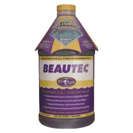 EasyCare Beautec Scale, Stain & Scum Controller 64 oz bottle for pool surface protection