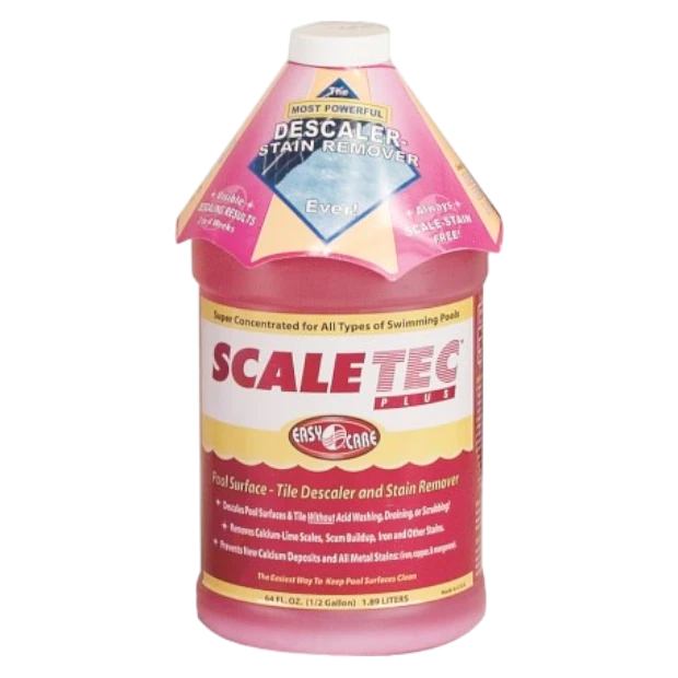 EasyCare Scaletec Plus liquid scale and stain remover bottle