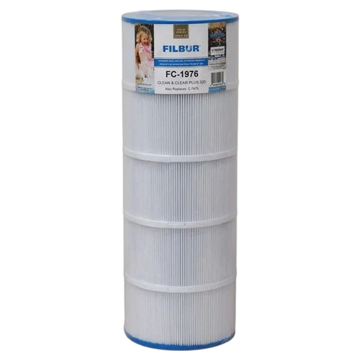 Filbur 80 sq-ft Filter Cartridge for Clean & Clear (FC-1976)
