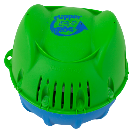 FROG Flippin' FROG floating pool sanitizer system with dual cartridge design