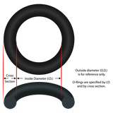 Generic O-Ring 5-1/8 ID 3/16 Cross Section (90-423-5354)