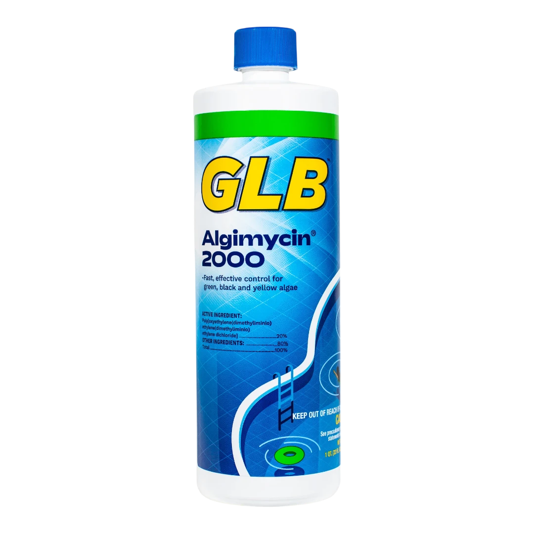 GLB Algimycin 2000 algaecide for effective algae control in swimming pools