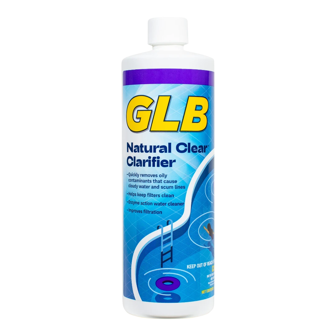 GLB Natural Clear pool water clarifier for crystal clear water