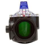 H2Flow FlowVis Flow Meter with Safety Flapper (FV-C-S) — front view