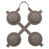 Hayward SwimClear Bottom Cartridge Mounting Plate (CX3030D) — bottom view