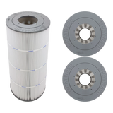 Hayward CX760RE filter cartridge with reinforced polyester and 75 sq ft filtration area.