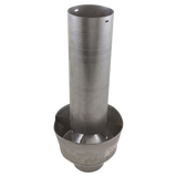 Chimney cap for Hayward DHI150 indoor draft hood venting