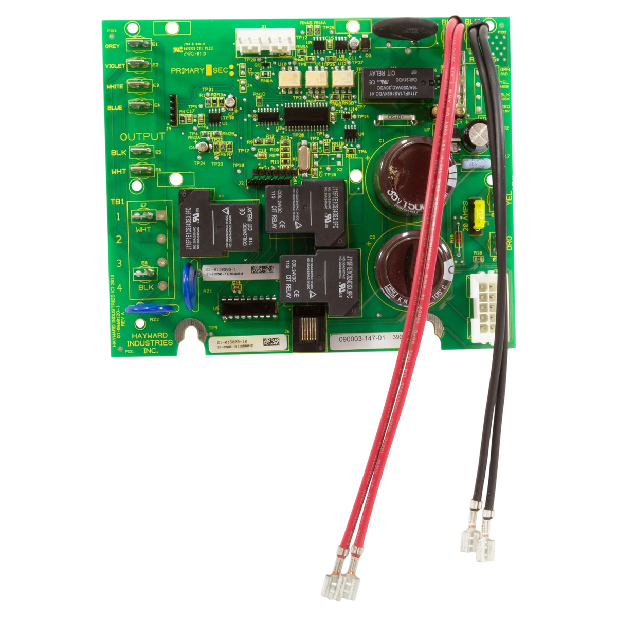 Hayward AquaTrol Main PCB (GLX-PCB-TROL-RJ)