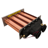 Hayward HAXHXA1153 heat exchanger assembly with copper fins