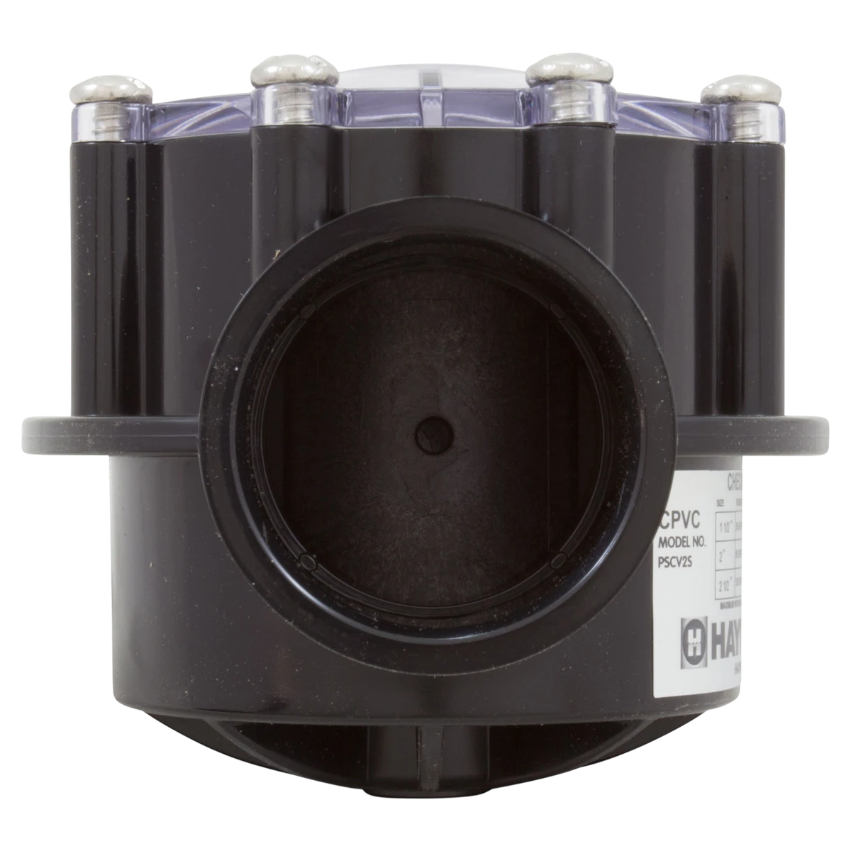 Hayward 1-1/2" x 2" CPVC Check Valve (PSCV2S) — side 2 view