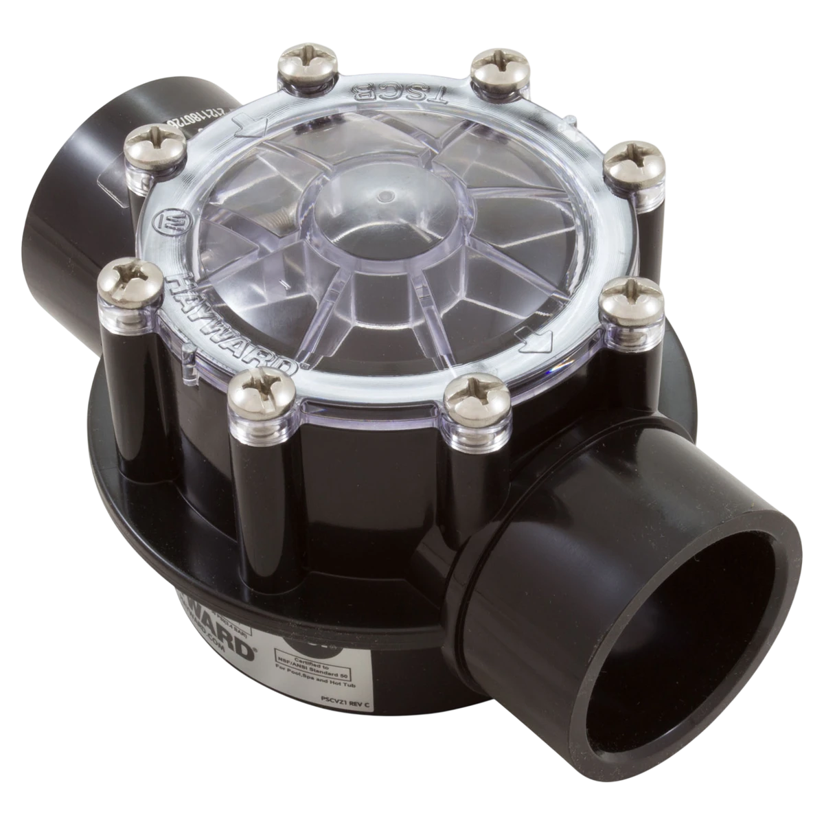 Hayward 1-1/2" x 2" CPVC Check Valve (PSCV2S)