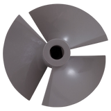 Gray three-blade impeller with circular hub RCX11000 model