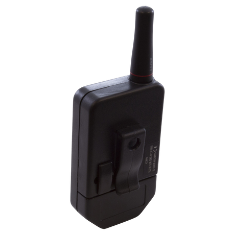 Compact Hayward RCX40215 wireless remote with antenna