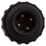 Close-up of black power supply connector - Hayward RCX50061