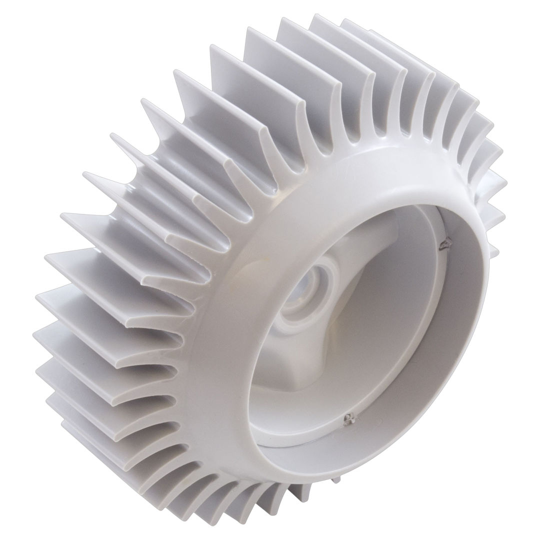 Hayward RCX97508GR overmolded wheel assembly with fins
