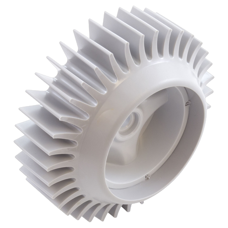 Hayward RCX97508GR overmolded wheel assembly with fins