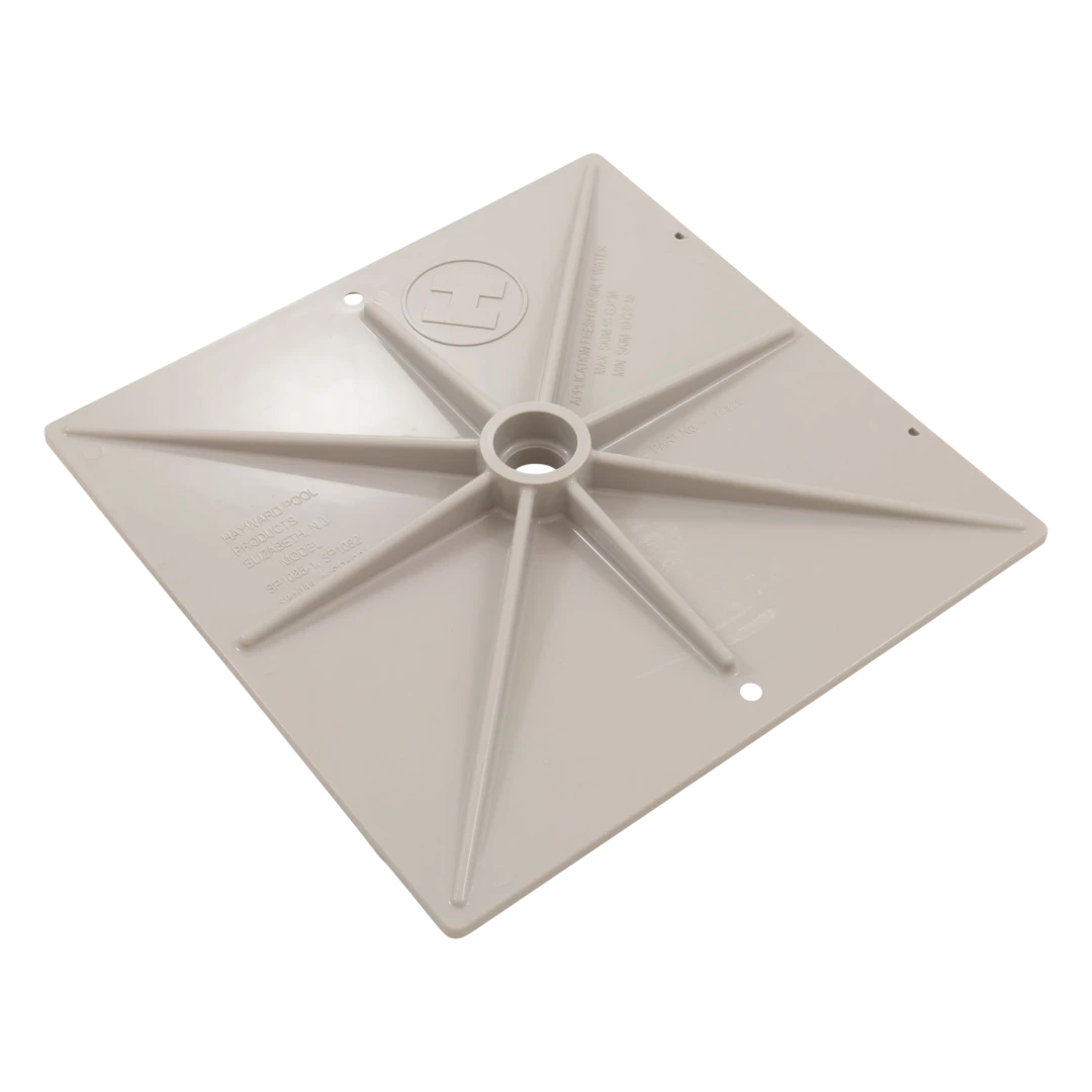 Hayward SPX1082EGR square gray cover lid - reverse