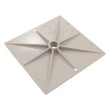 Hayward SPX1082EGR square gray cover lid - reverse