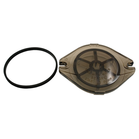 Hayward SPX1250LA clear pump lid with circular gasket