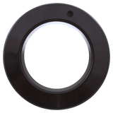 Hayward Bulkhead Fitting, Black (SPX1434EBLK) — straight on view