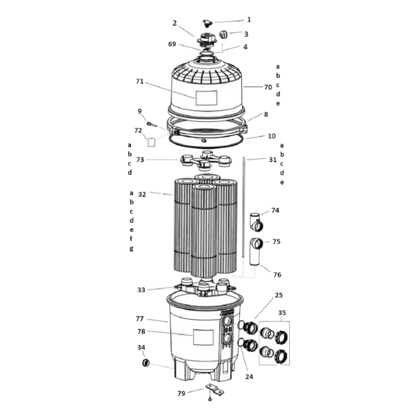 SwimClear Parts Diagram