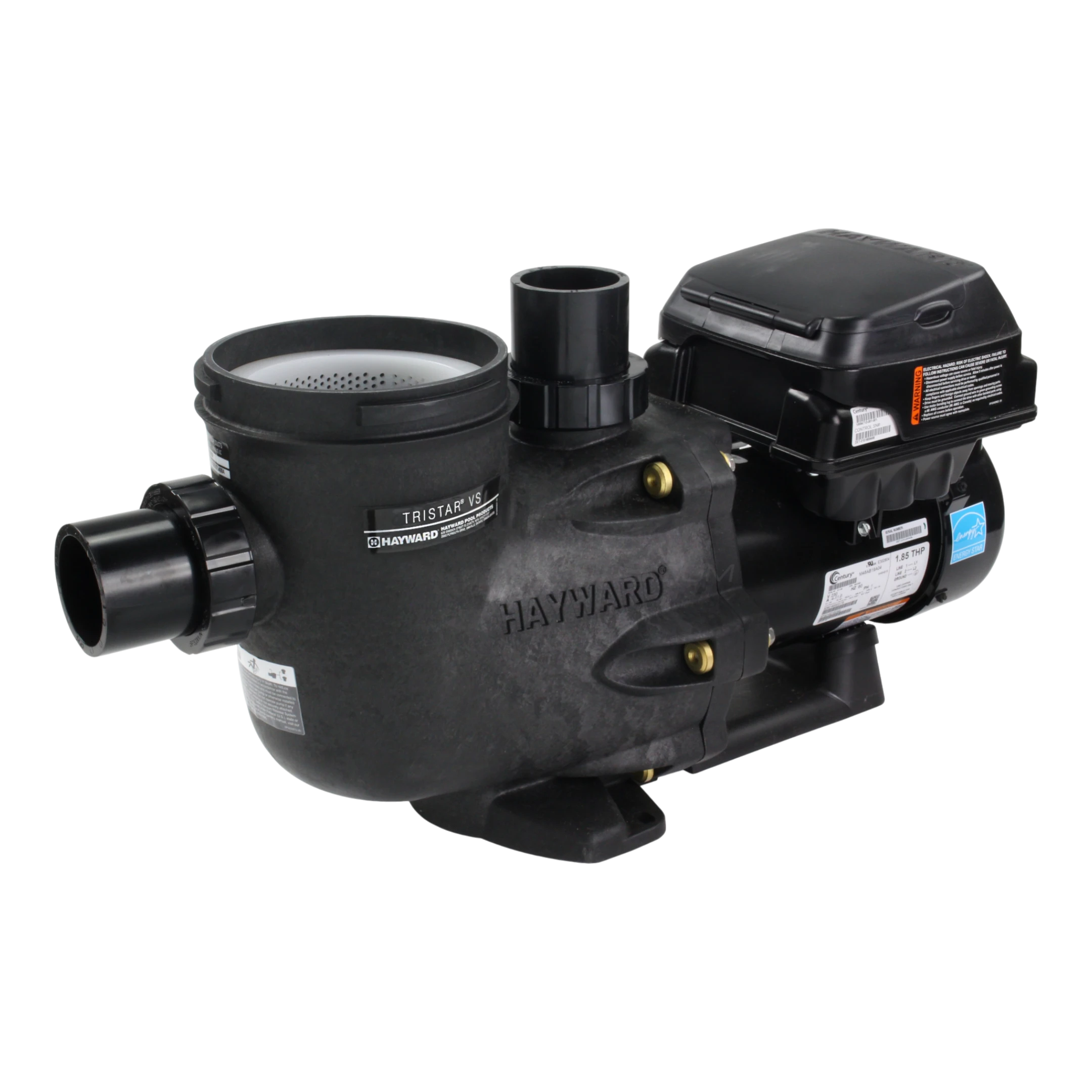 Hayward TriStar VS 1.85HP variable speed pool pump black