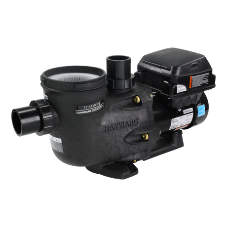 Hayward TriStar VS 1.85HP variable speed pool pump black